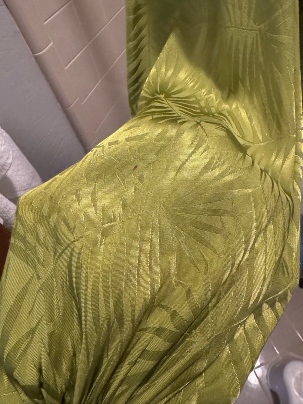 🌴 Women’s Rat & Boa Cypress Green Harlequin Dress 🌴 - Picture 9 of 13